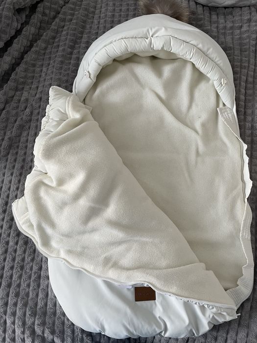 Зимовий комплект на виписку (колір молочний)