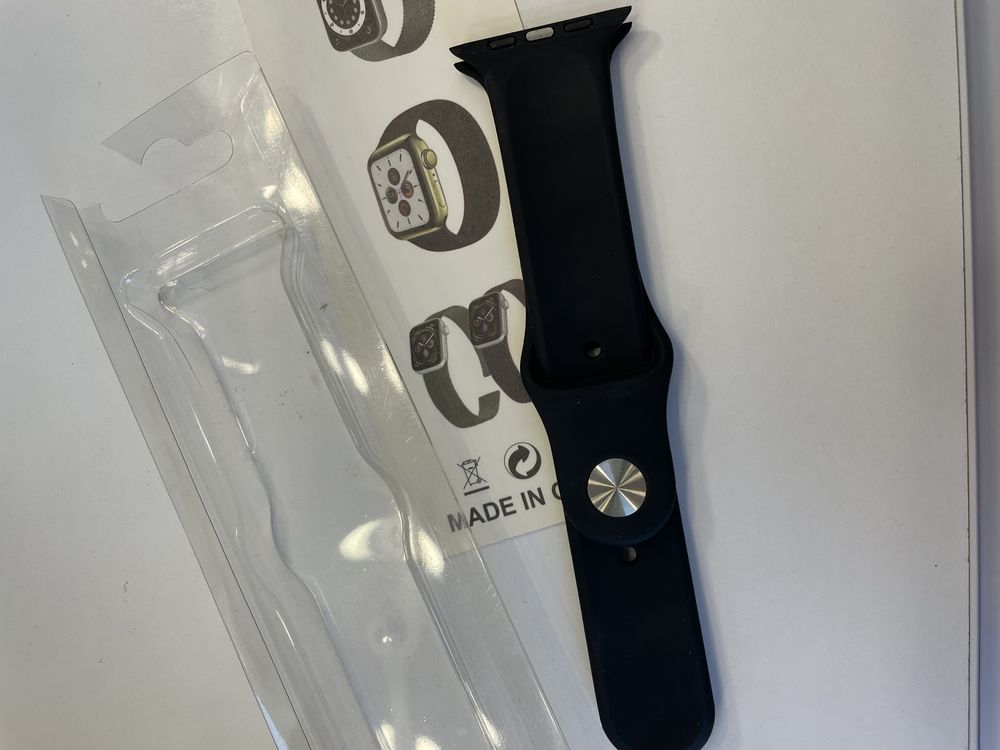 Ремешок для Apple Watch черный 42/44/45мм