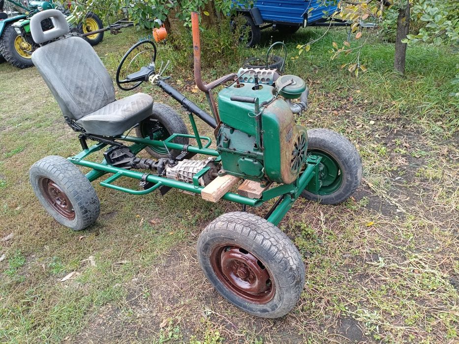 Саморобний міні-трактор