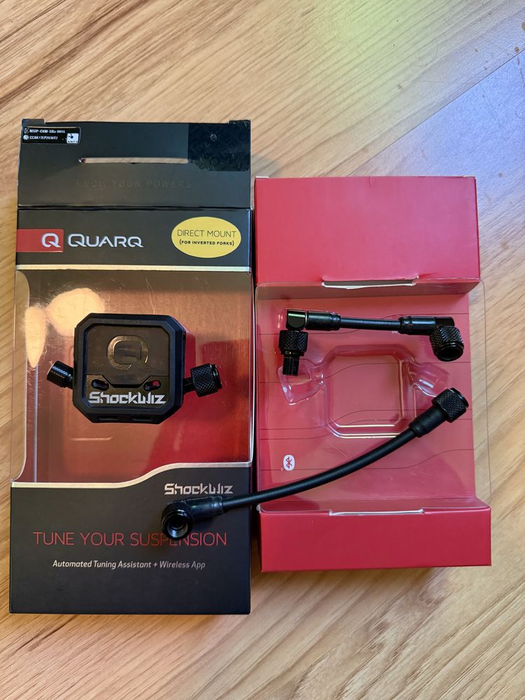 SRAM Quarq ShockWiz analizator pracy amortyzator RockShox Fox i inne