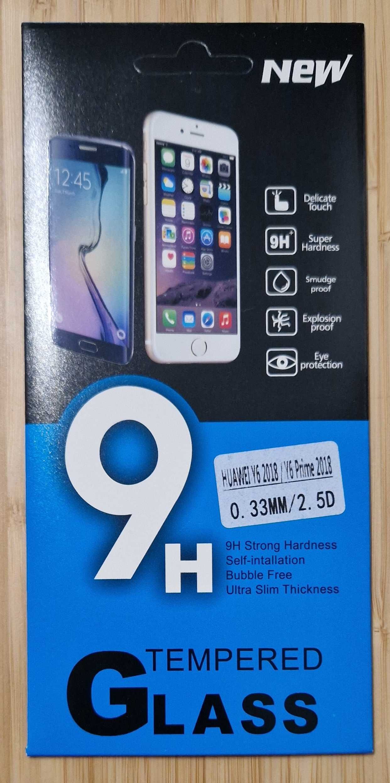 Szkło Hartowane Tempered Glass 9H do Huawei Y6 2018 / Y6 Prime 2018