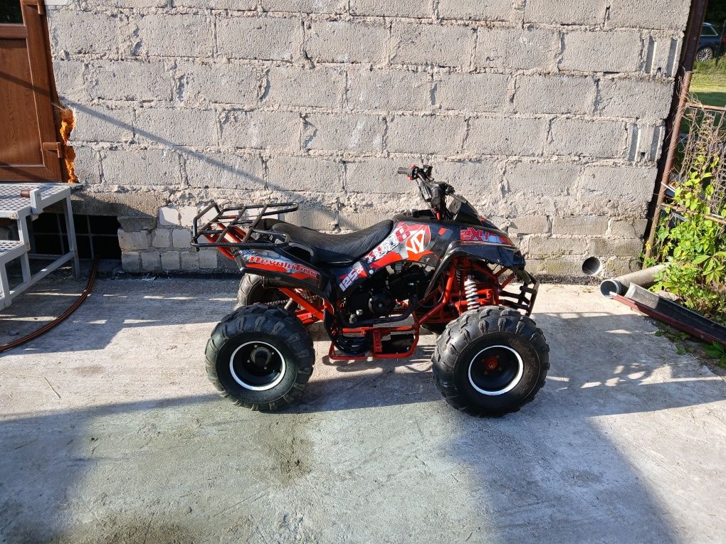 Quad spalinowy 110 ccm 3+1 bieg wsteczny HAK transport dowóz pod dom