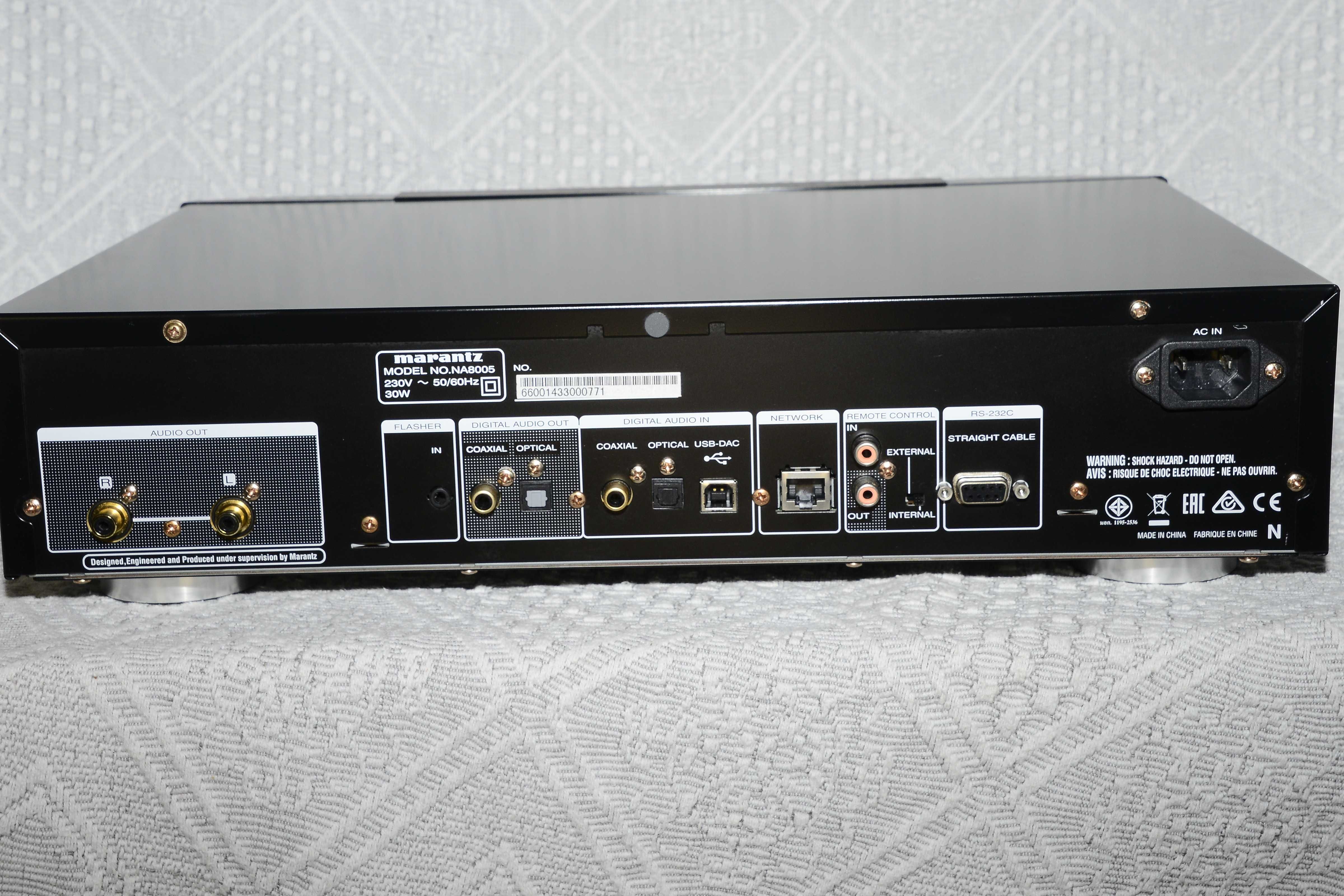 STREAMER MARANTZ NA 8005 Network Audio Player  COMO NOVO