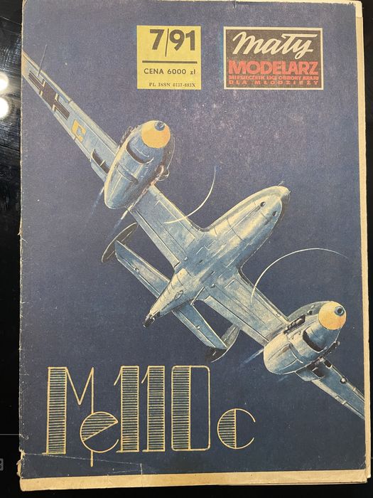 Mały Modelarz 7/91 - Me 110c