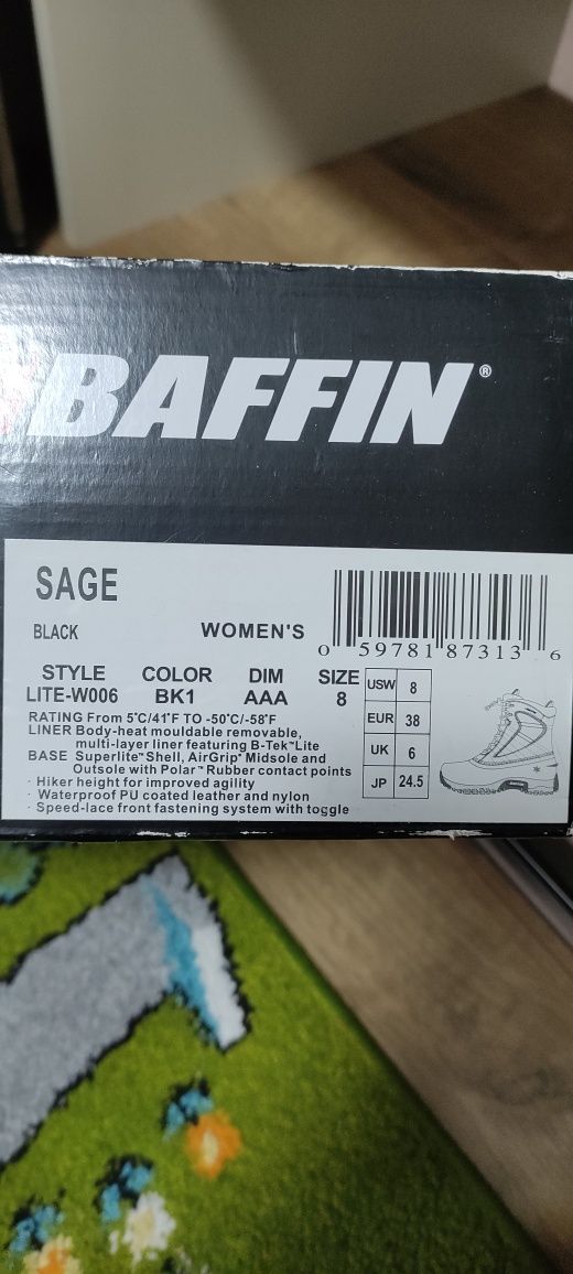 Зимові чоботи Баффін Baffin
