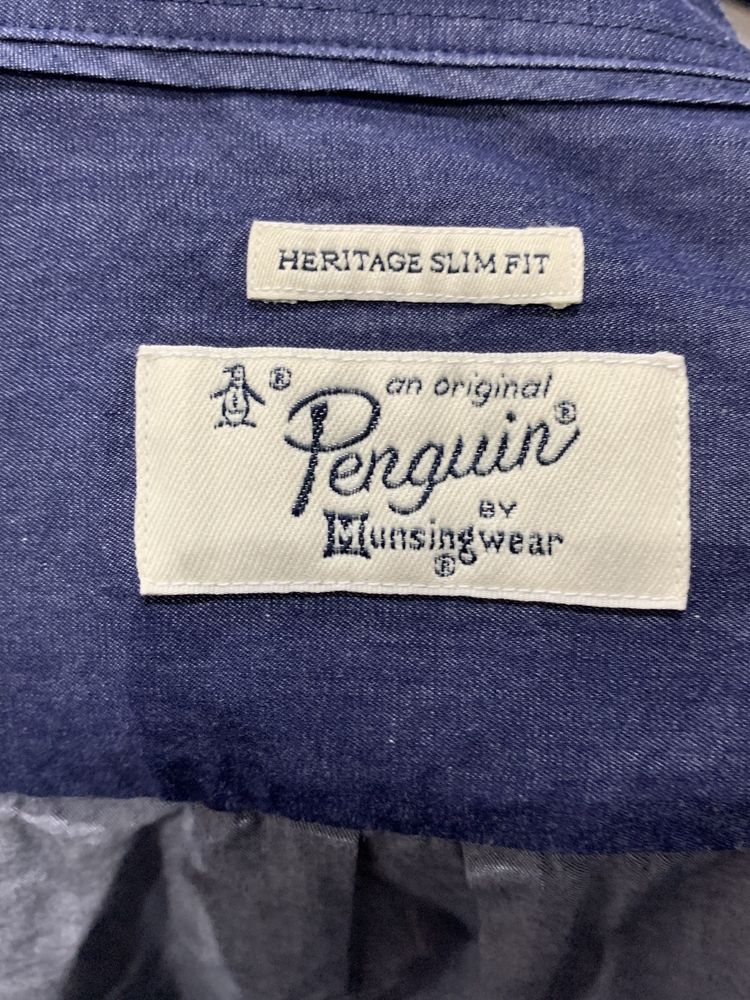 Koszula męska slim fit Penguin jak nowa rozmiar L