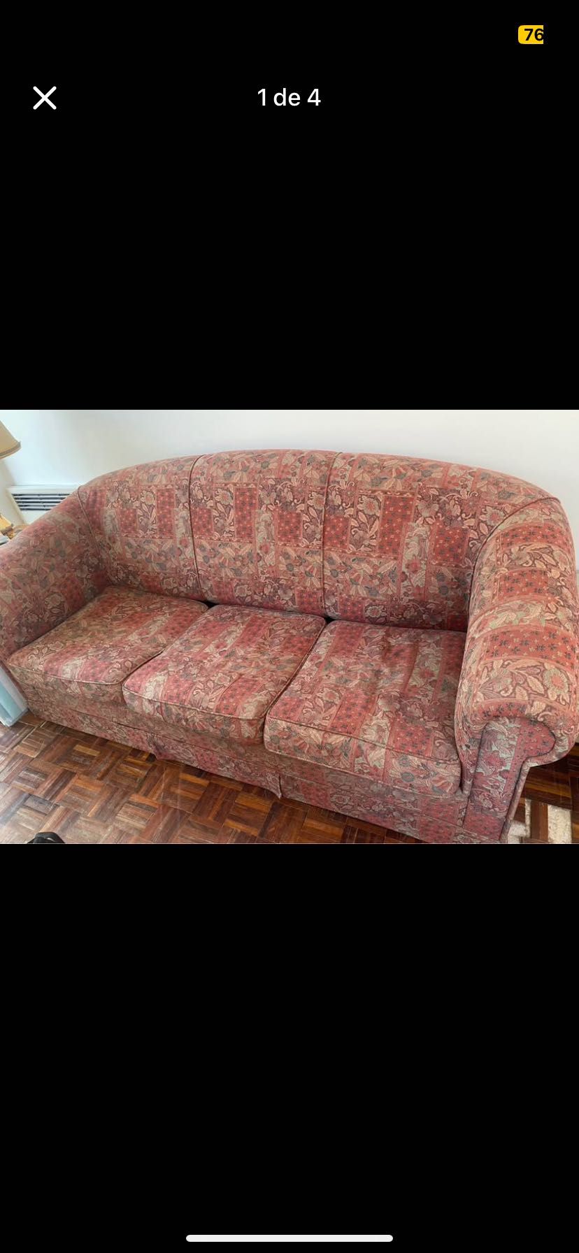 Ofereço sofá cama