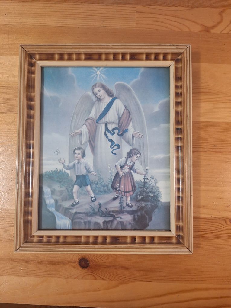 Obrazek Anioł Stróż z dziećmi