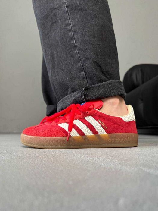 Кросівки Adidas Gazelle Red premium