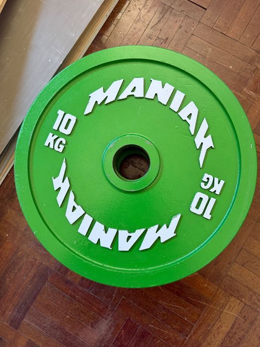 discos calibrados de 10 kgs