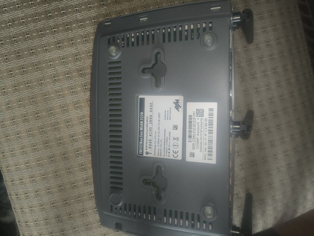 Router fritz7270universalny
router wielofunkcyjny z VoIP

Zintegrowany