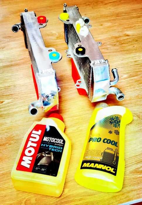 Radiadores KTM 250,400,450,520, 525 MXC EXC de 2000 a 2002 - Aluminio