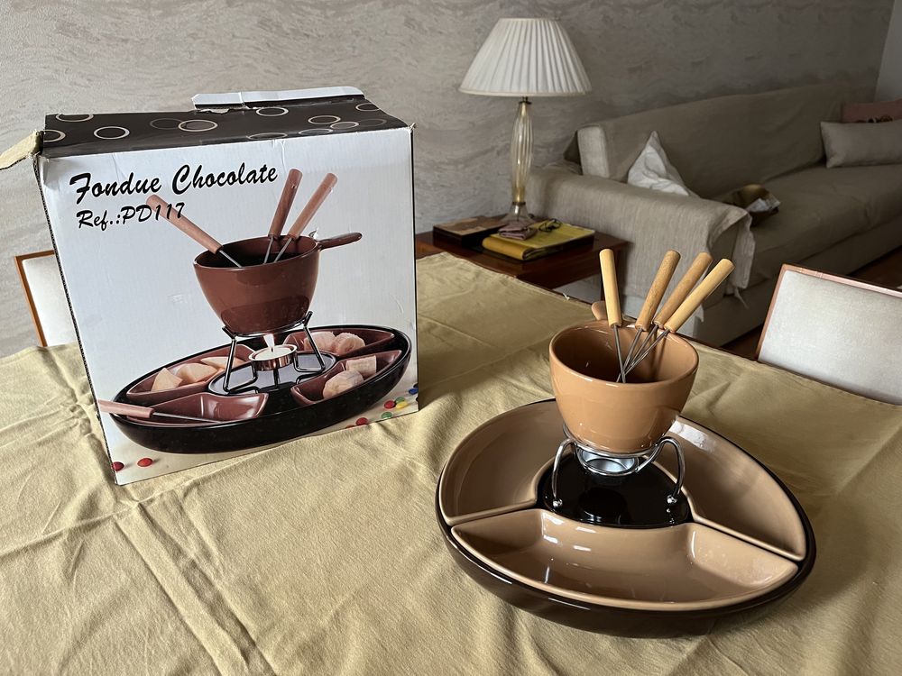 Set de fondue chocolate