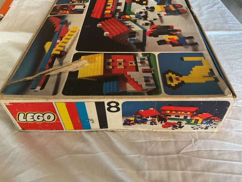 Lego set 8-2 de 1973 completo