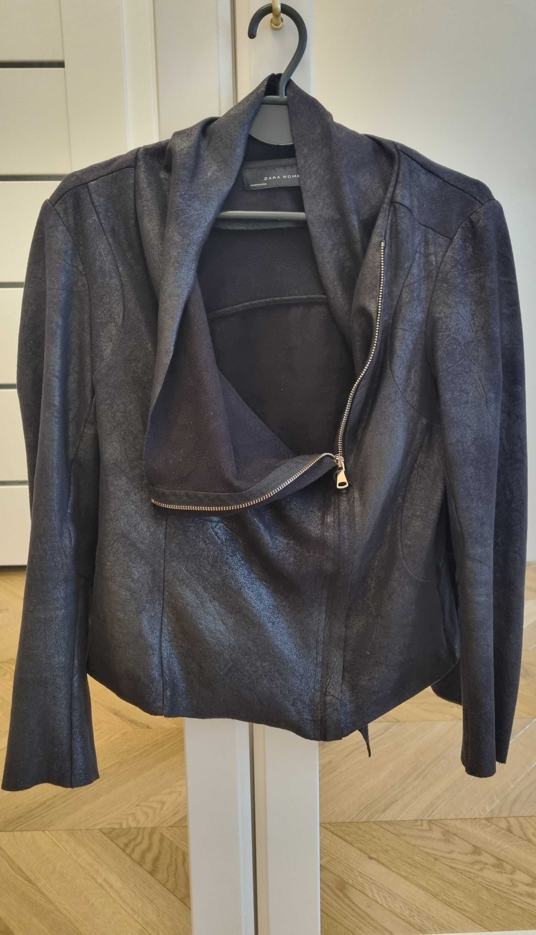 ZARA WOMAN – czarna kurtka damska M