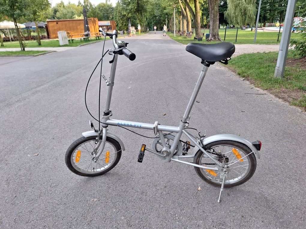 Składak: Alesa-fit niemiecki rower składany.