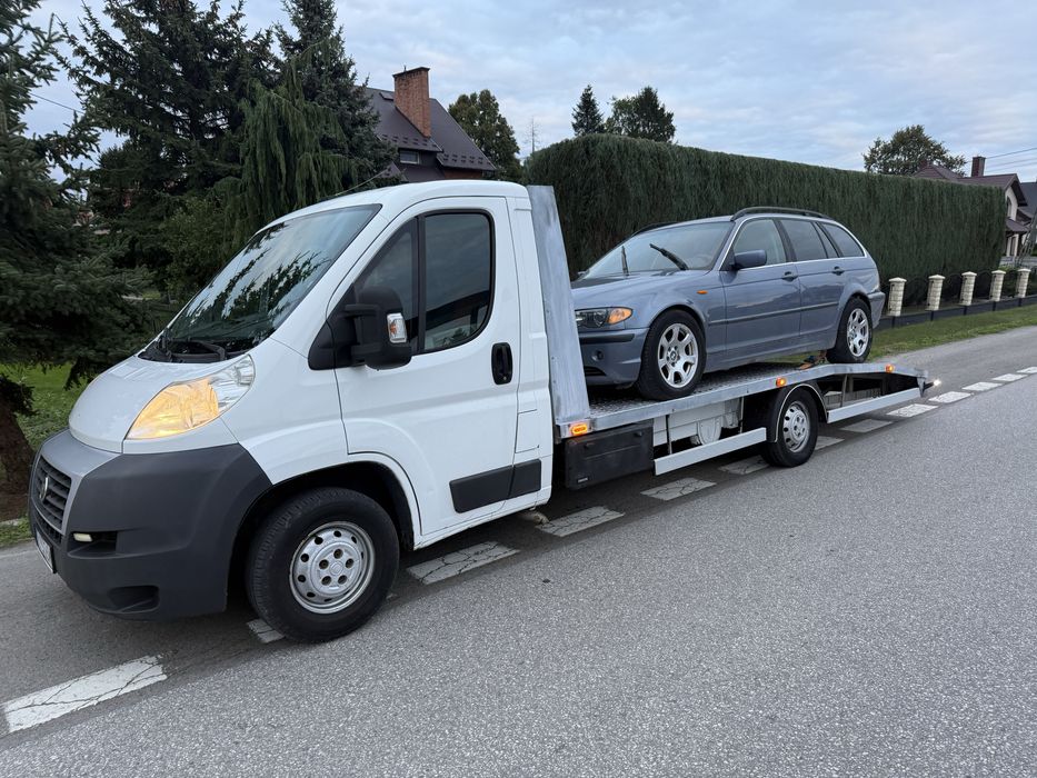 Usługi autolawetą transport laweta Mielec Szczucin Połaniec ducato