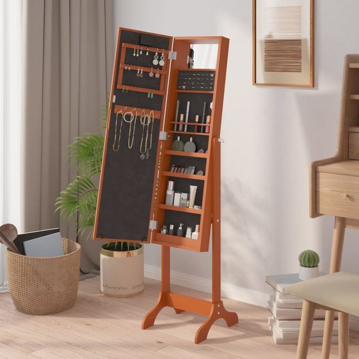 Lustro Stojące Z Led, 34X37X146 Cm