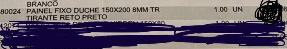 Vendo painel de duche NOVO