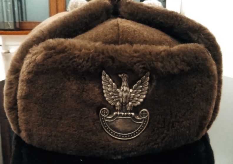 Czapka uszatka WP wzór MON (wojskowa czapka )