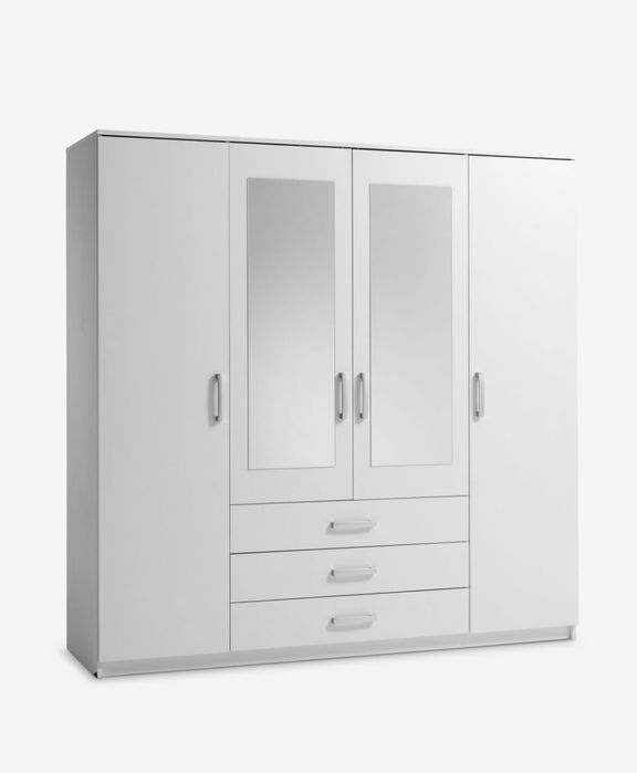 Pojemna szafa biała JYSK VELLERUP