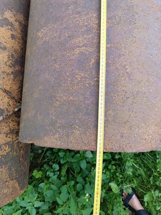 Труби металеві для містка d=720 мм, L= 2,33 м і 2,20 м.