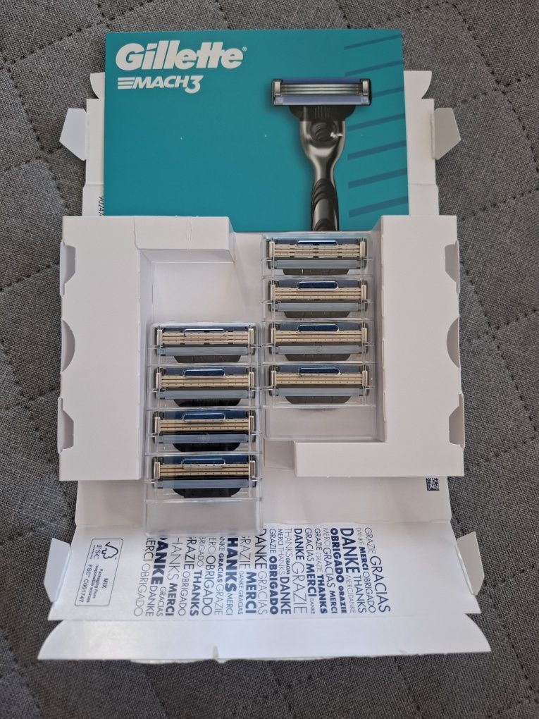Gillette Mach 3 wkłady