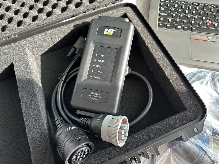 SERWISÓWKA Caterpillar ET4 Maszyny Budowlane Laptop Diagnostyka FULL