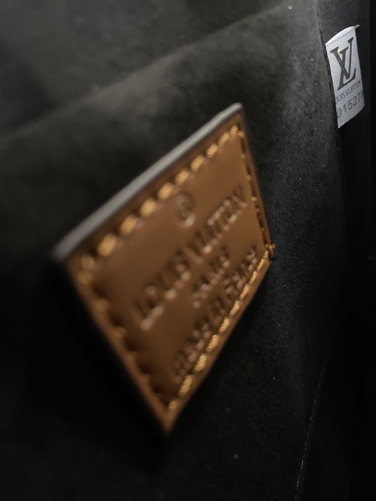 Кожаная сумка Louis Vuitton, шкіряна сумка клатч луі вітон, премиум