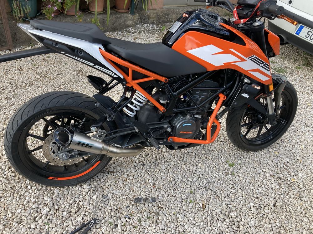 Vendo ktm duke 125