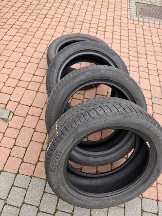 opony 245/50/19 zimowe pirelli sottozero 3 nie naprawiane