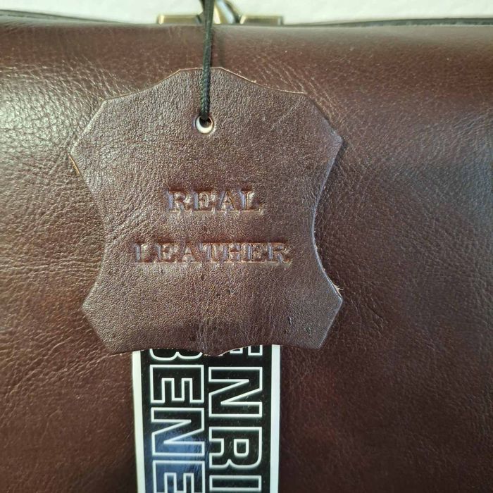 Шкіряний портфель Enrico Benetti