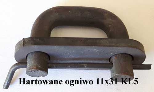 TWARDY Łańcuch rozrzutnika WARFAMA 218 218/1 11x31 KL6