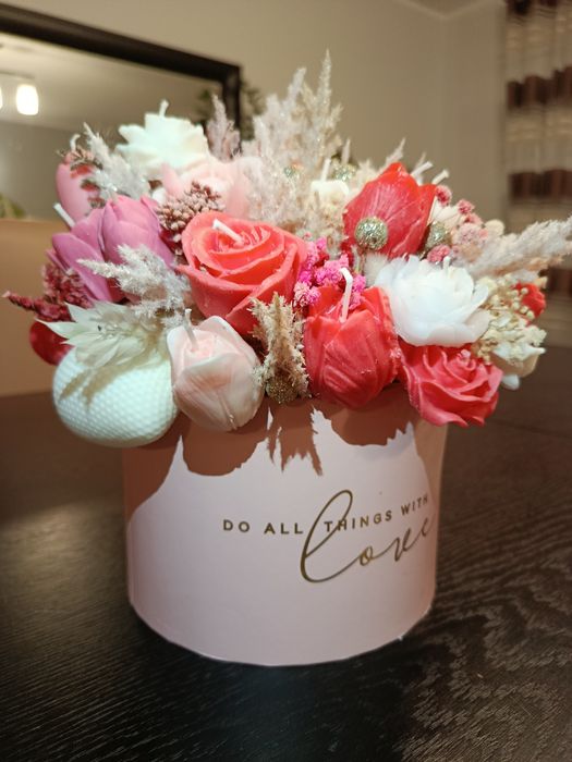 Duży candle box - prezent