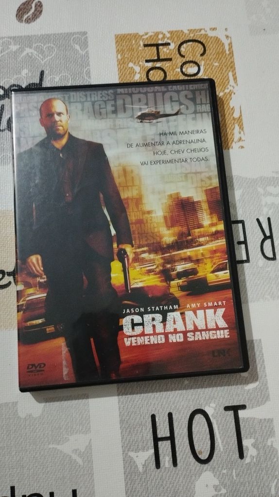 Filme em DVD original Crank