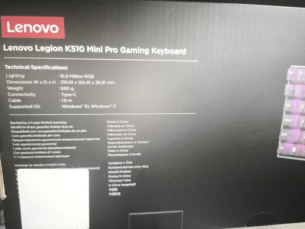 Mini Pro Gaming Keyboard