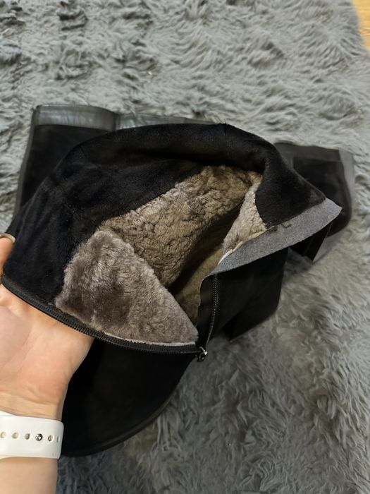 Чоботи/взуття  замшеві