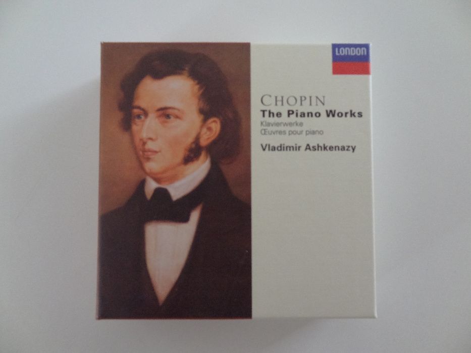 CHOPIN, F. – Vladimir Ashkenazy ‎| Decca – 13 CD's