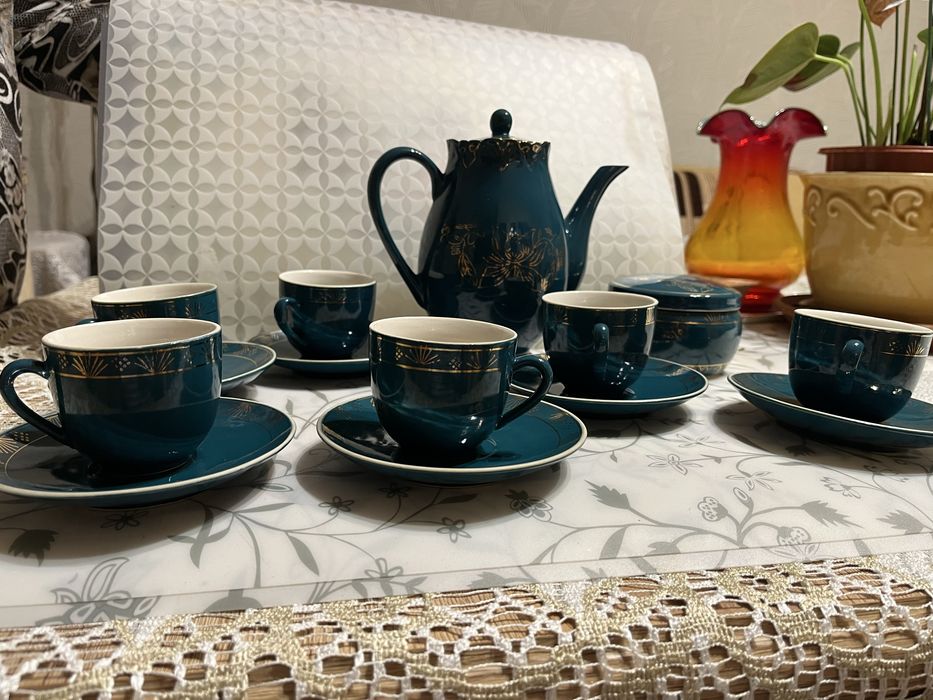 Zestaw do kawy z lat 70