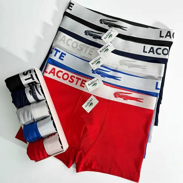 Stylowy zestaw męskich bokserek – 5 sztuk w eleganckim opakowaniu prez