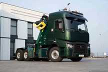 Renault C520 P6x4 z zabudową Hydrofast do transportu drewna dłużycowego  Nowy! Renault C520 do transportu drewna dłużycowego, napęd 6x4