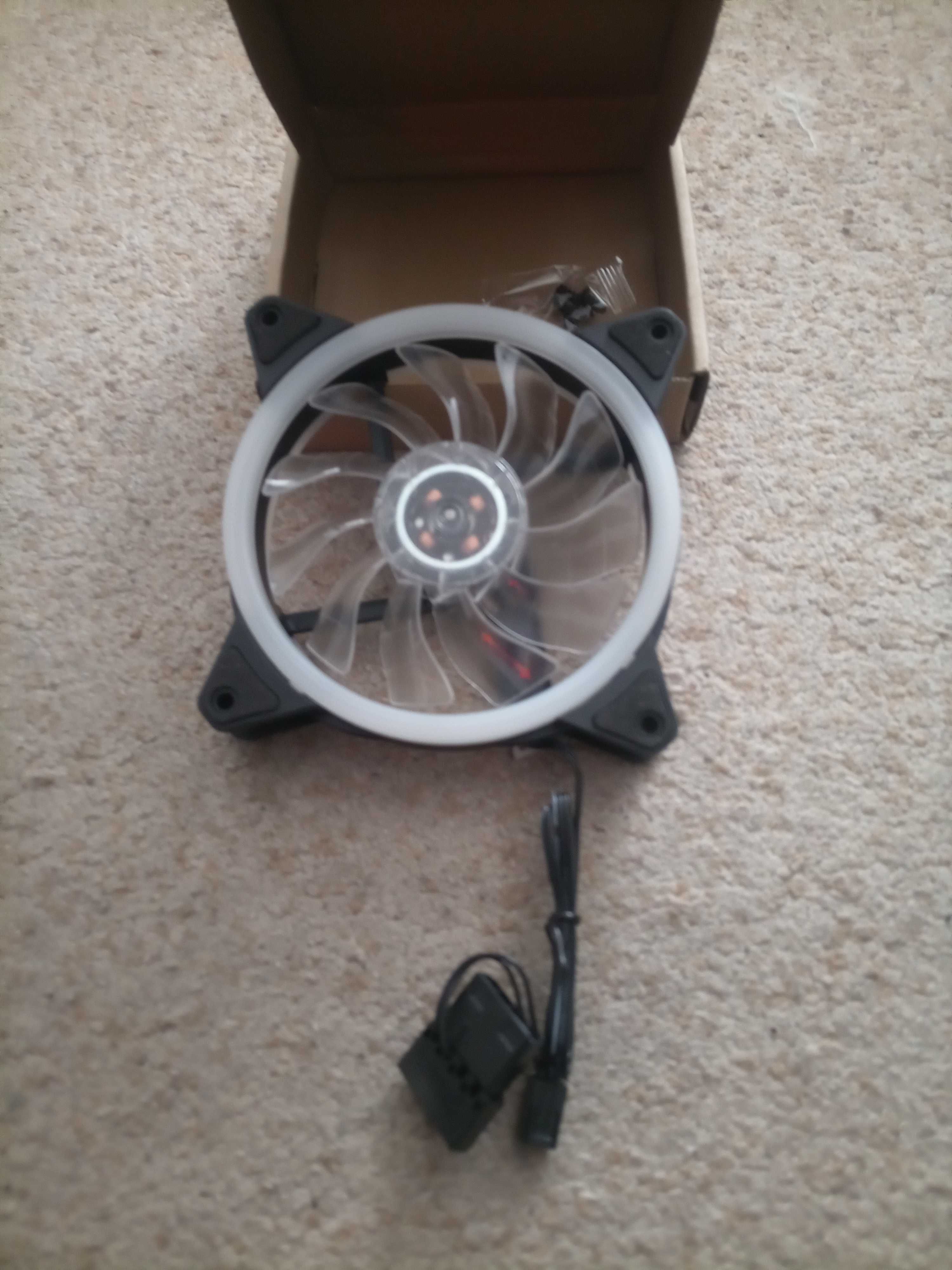 Ventoinha RGB 12mm nova