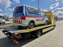 Pomoc drogowa24h, autolaweta, transport maszyn i wózków widłowych