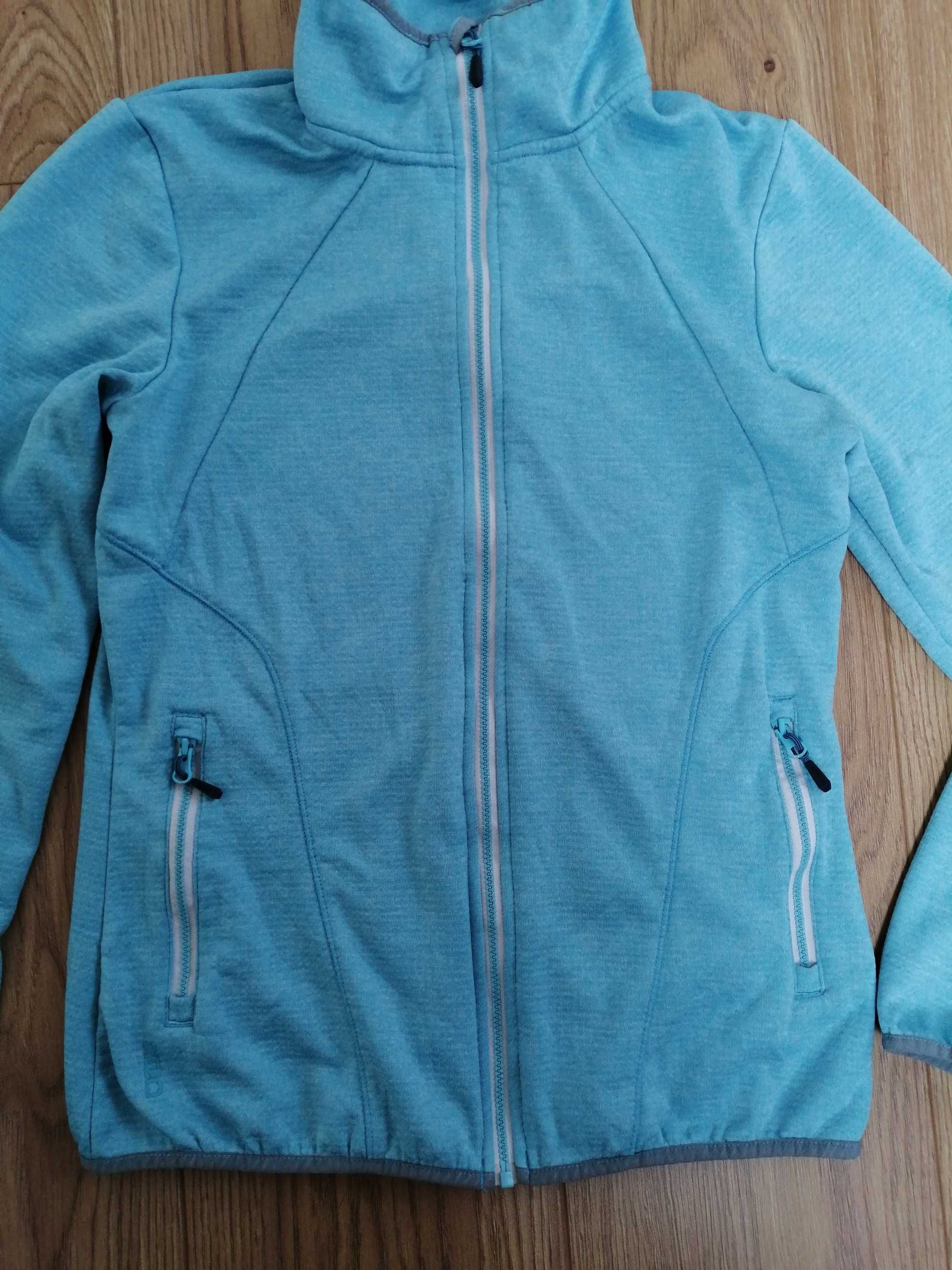 Bluza turkusowa rozpinana  McKinley 36