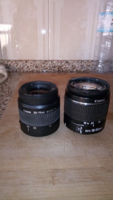 2 Objetivas canon