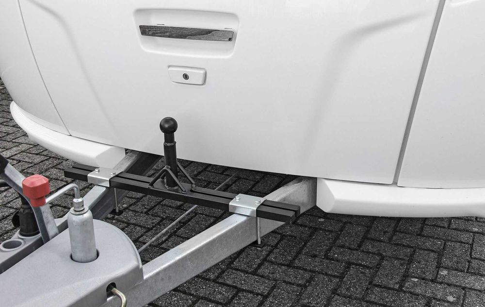 Adapter do bagażnika rowerowego na dyszel zestaw do dyszla przyczepy