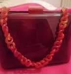 Rara Pochete/Clutch/ Bolsa vintage anos 60 s/uso