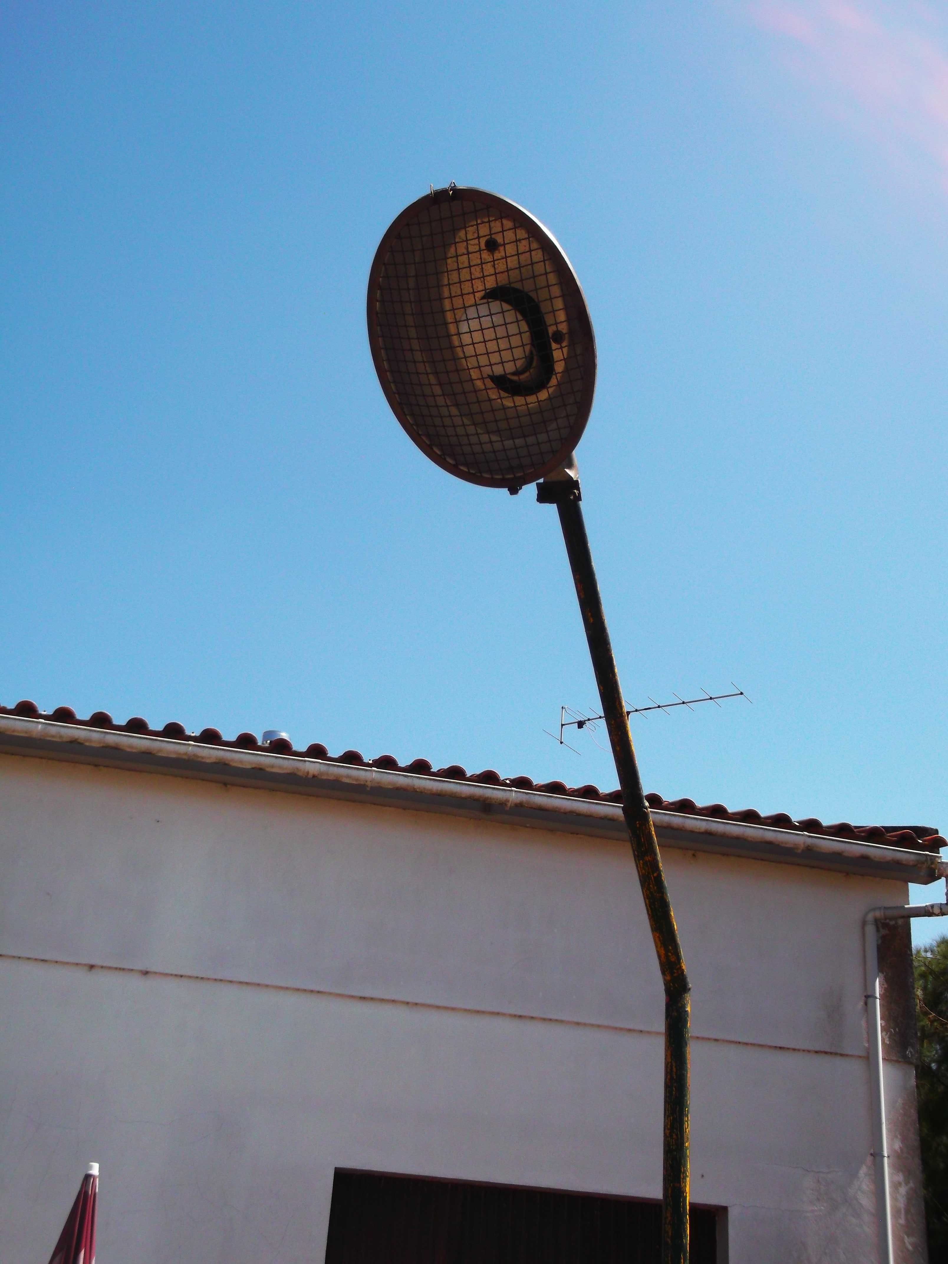 Candeeiro de rua poste exterior