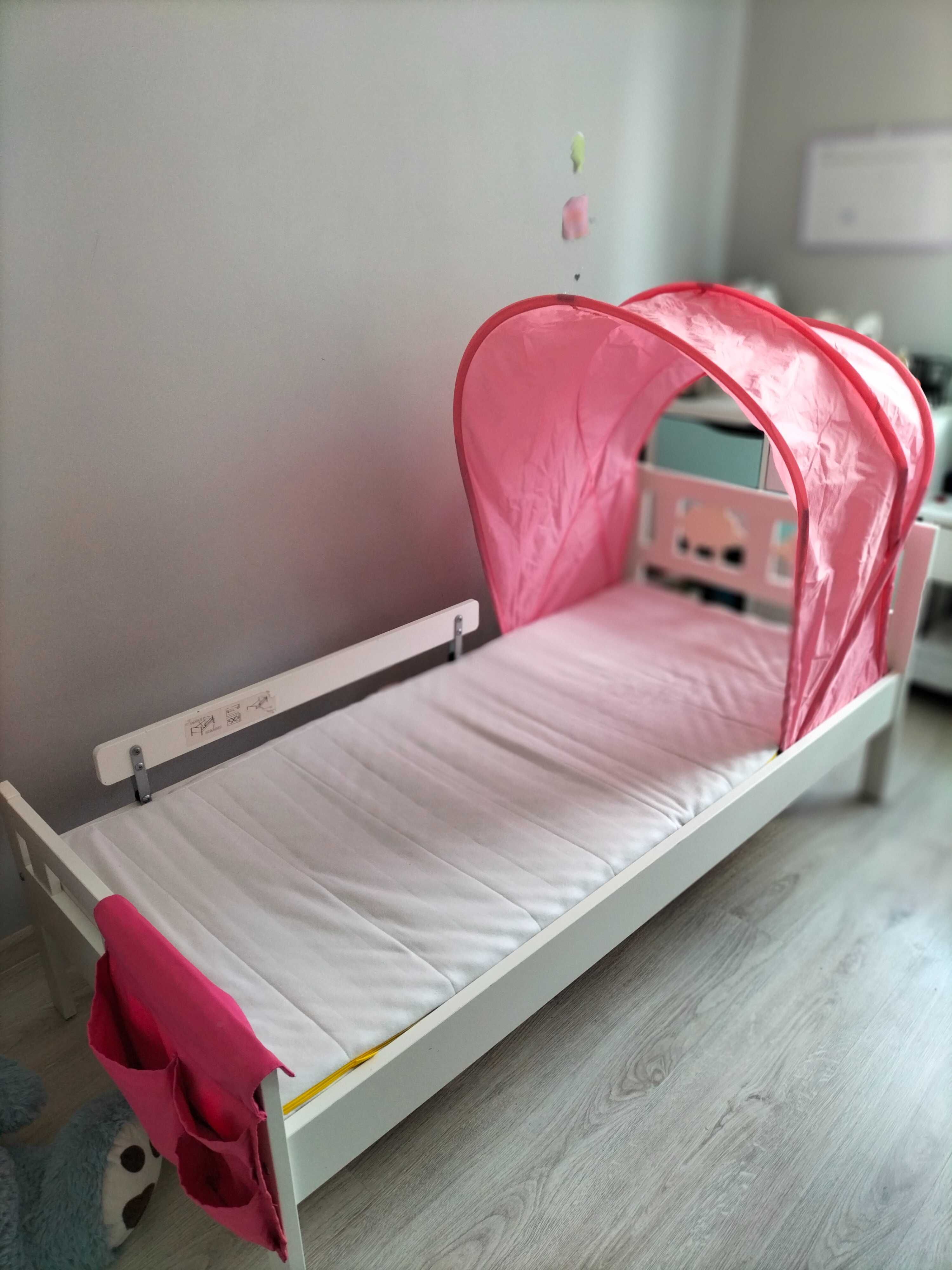 Łóżko IKEA z baldachimem