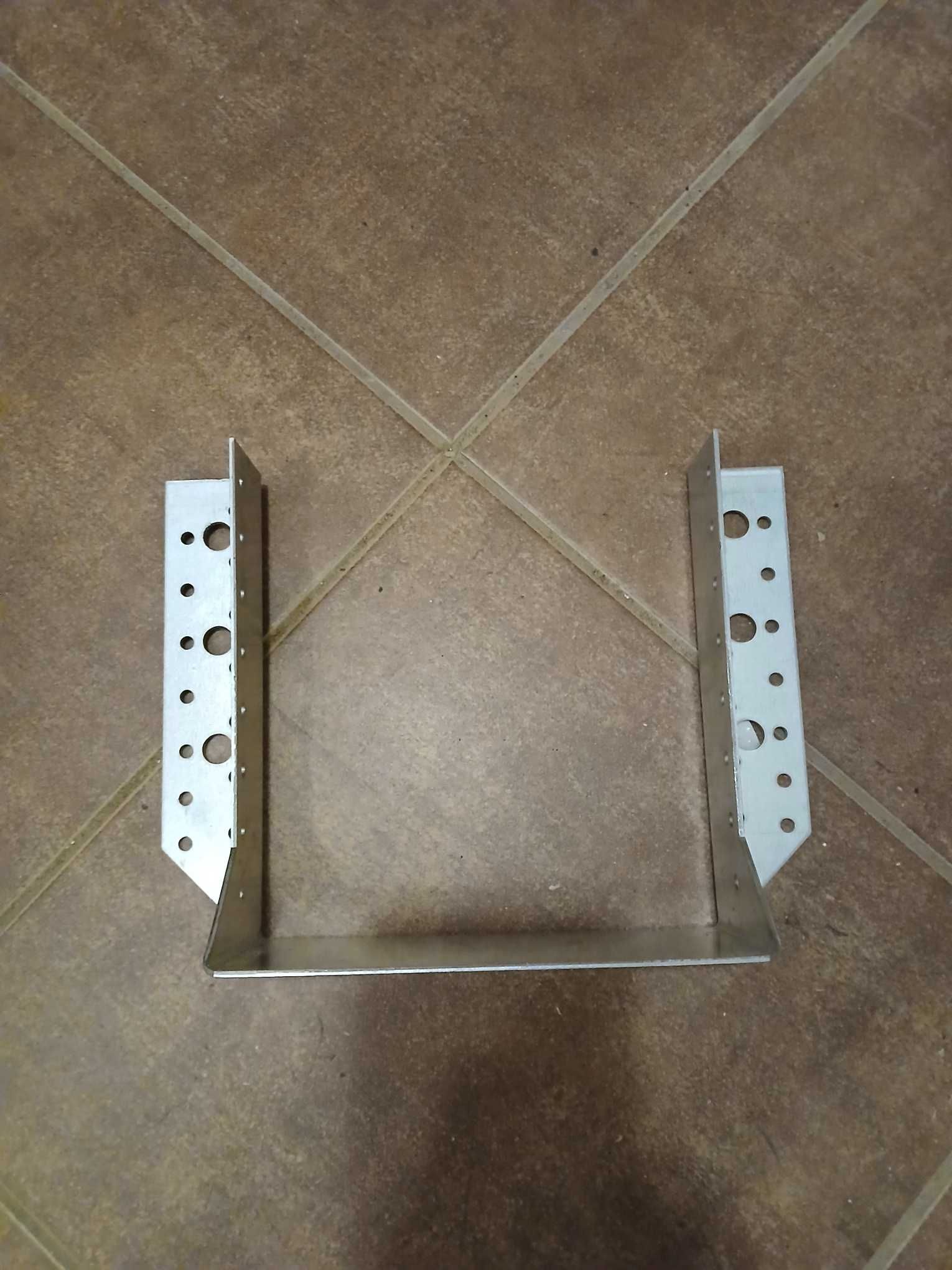 Ocynkowane 4 wieszaki belki WB38 160x170mm łącznik ciesielski 2mm